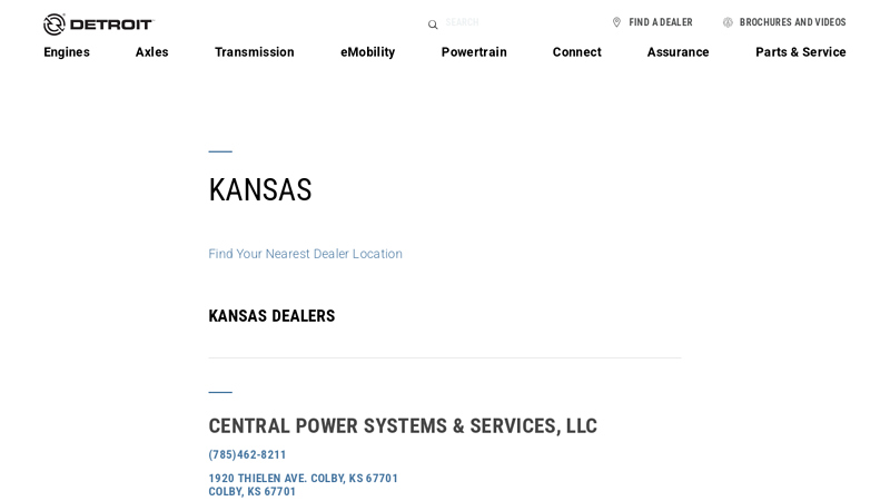 Kansas - Dealer List truck parts wichita ks