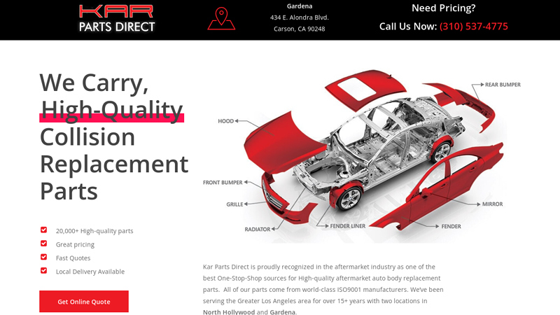 Karparts Direct GARDENA - LP 1 kapa auto parts