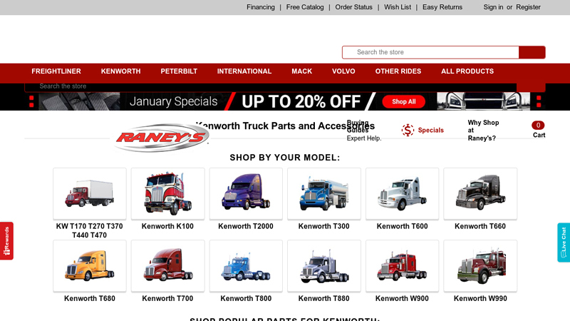 Kenworth Truck Parts & Accessories for Sale Online aftermarket kenworth truck parts