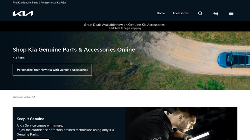 Kia Genuine Parts & Accessories kia auto parts near me