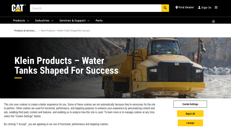 Klein Products – Water Tanks Shaped for Success water truck parts