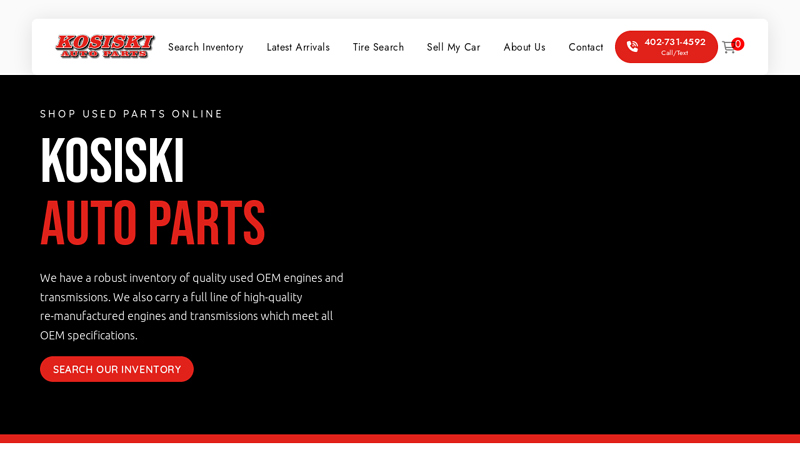 Kosiski Auto Parts a1 auto parts & recycling