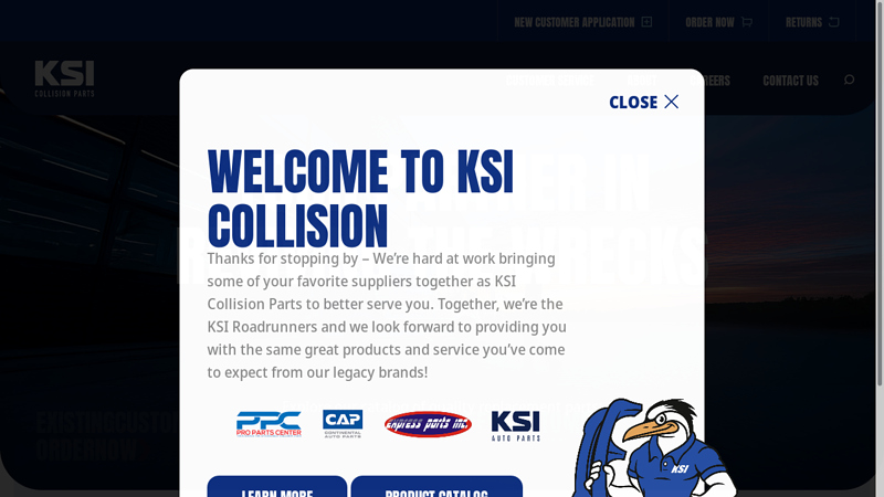 KSI Collision Parts ksi auto parts catalog