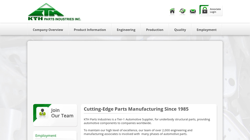 KTH Parts Industries auto parts leesburg va