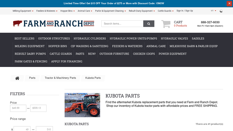 Kubota Parts kubota tractor parts near me