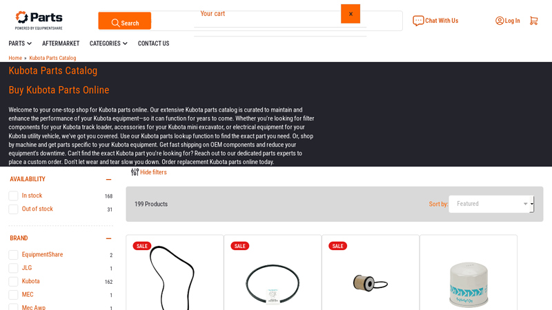 Kubota Parts Catalog parts for a kubota tractor