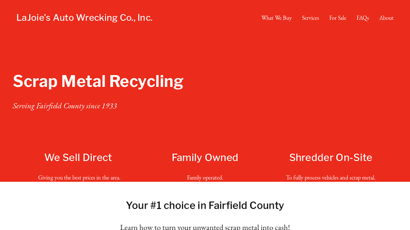 LaJoie's Auto Wrecking Co., Inc. lajoies auto parts