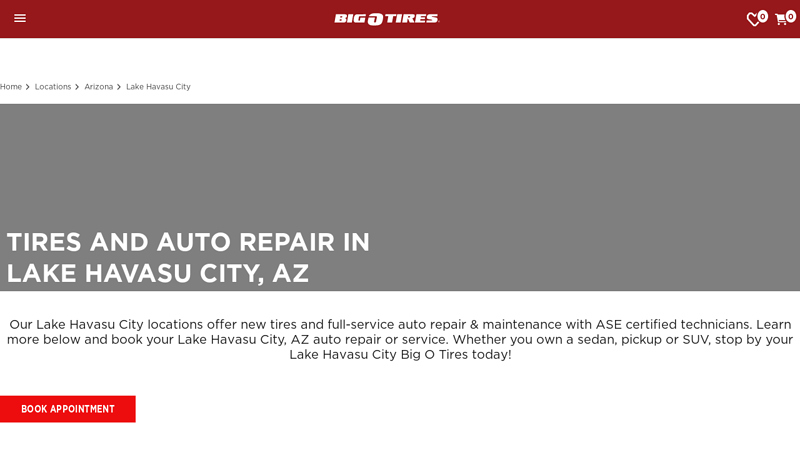 Lake Havasu City, AZ Auto Service & Tires auto parts lake havasu city az