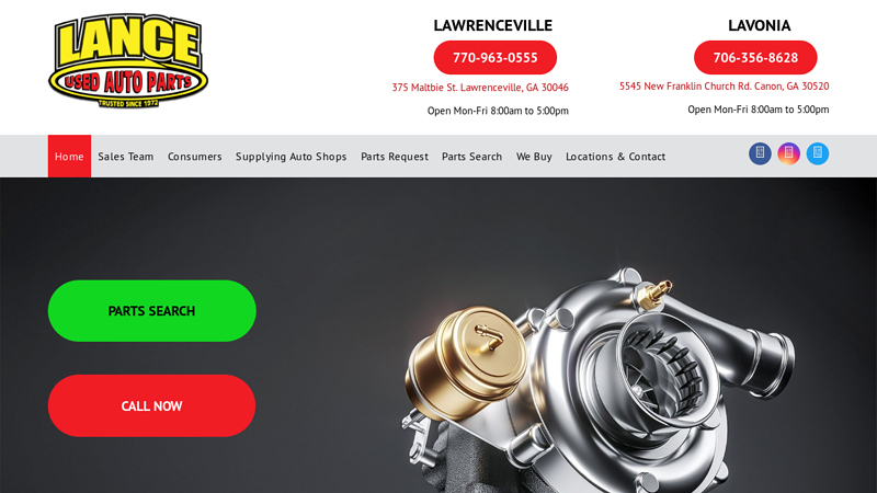 Lance Used Auto Parts: Auto Parts used auto parts atlanta ga