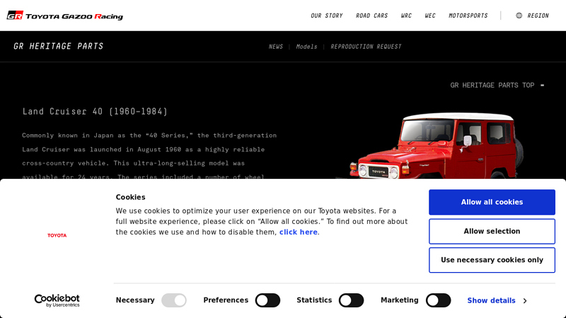 LAND CRUISER 40 toyota fj40 parts