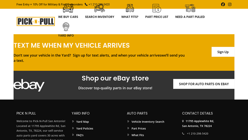 Largest Auto Recycler in San Antonio auto parts used san antonio