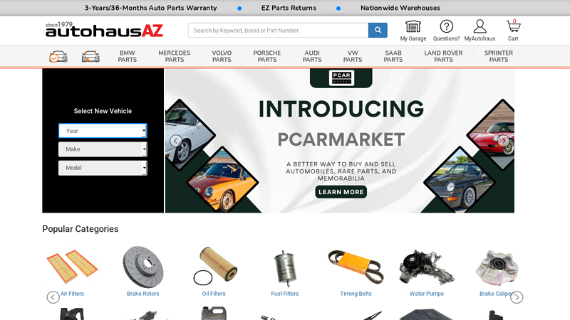 Largest Car Part Warehouse a to z new & used auto parts