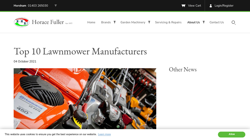 Lawnmower Manufacturers lawn tractor racing parts