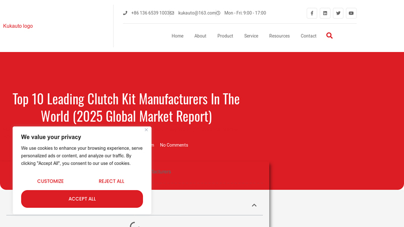 Leading Clutch Kit Manufacturers in the World (2025 Global ... clutch car part