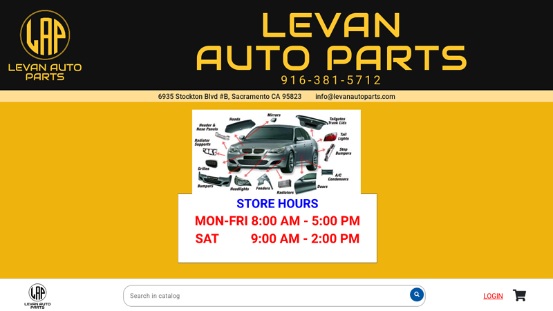 Levan Auto Parts levan auto body parts oakland