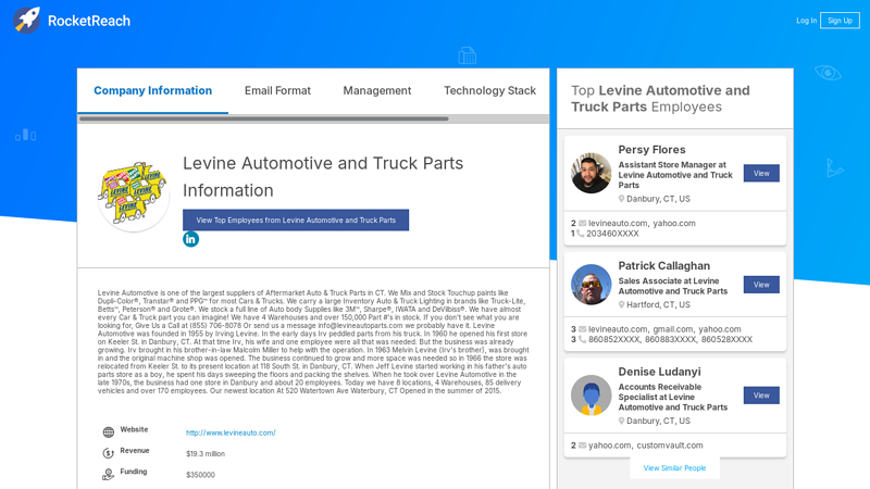 Levine Automotive and Truck Parts Information levines auto parts