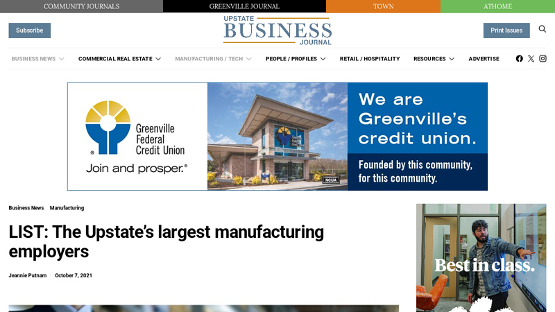 LIST greenville auto parts