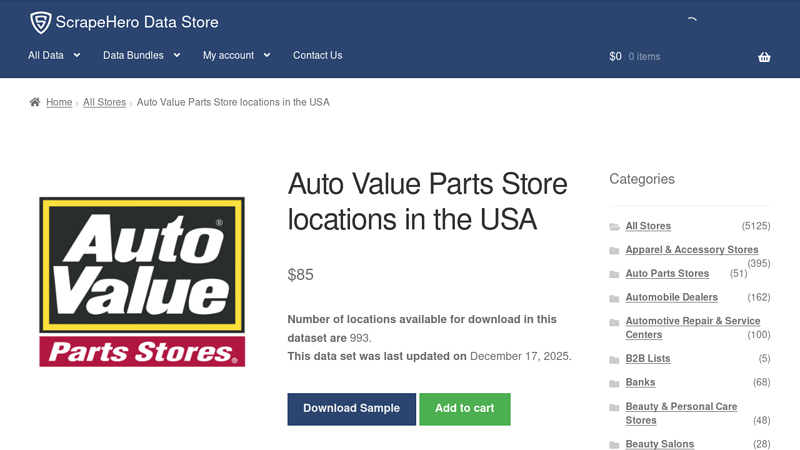 List of all Auto Value Parts Store locations in the USA auto value parts stores