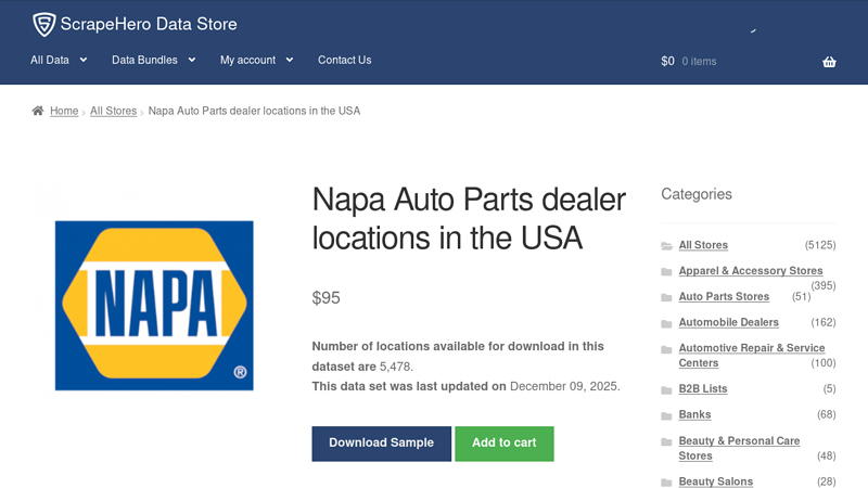 List of all Napa Auto Parts dealer locations in the USA napa auto parts genuine automotive supply inc
