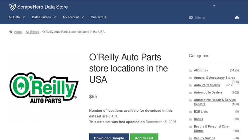 List of all O'Reilly Auto Parts store locations in the USA oreily auto parts store