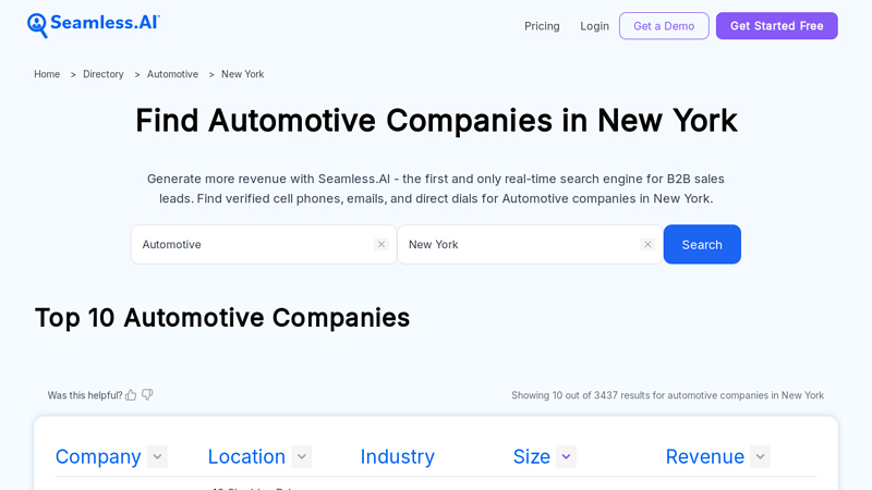 List of Automotive Companies in New York car parts albany ny