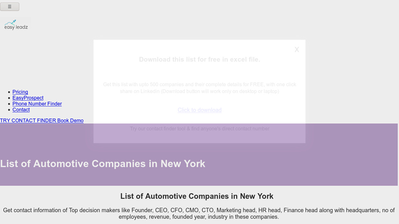 List of Automotive Companies in New York car parts bronx ny