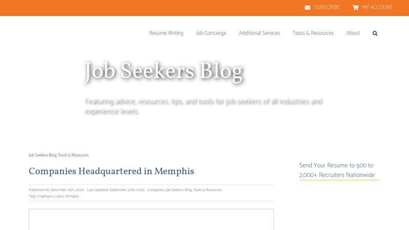 List of Companies Headquartered in Memphis car parts memphis