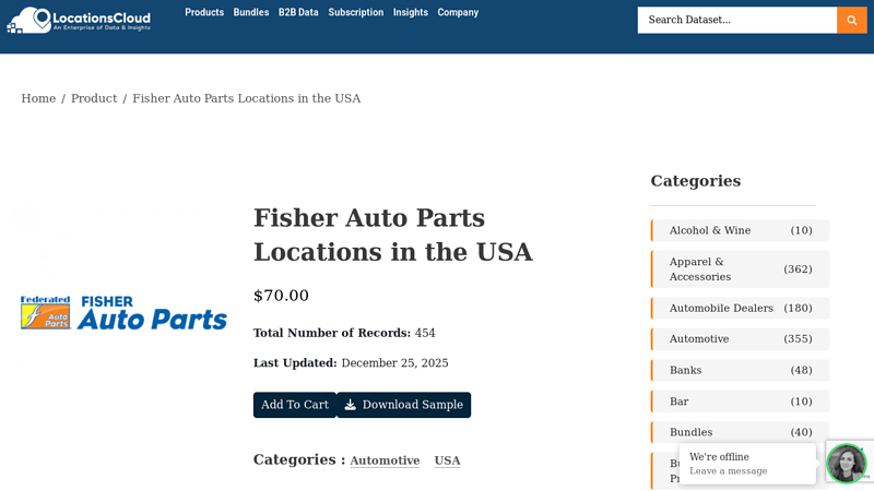 List of Fisher Auto Parts Locations in the USA fishers auto parts store