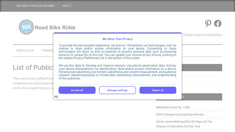 List of Publicly Traded Bicycle Companies bicycle motor parts