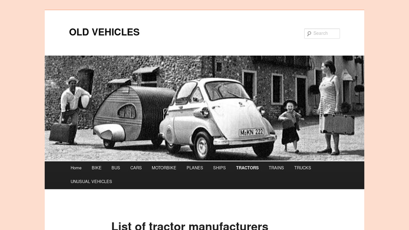 List of tractor manufacturers white tractor parts
