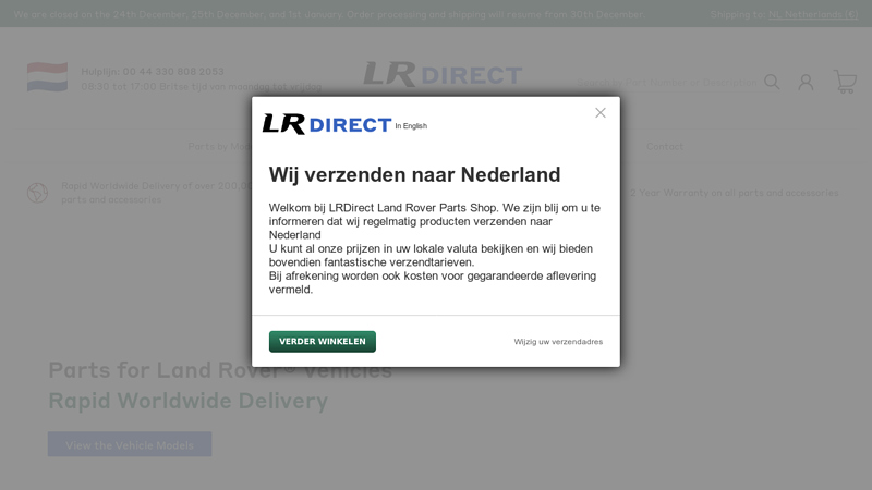 LRDirect range rover auto parts