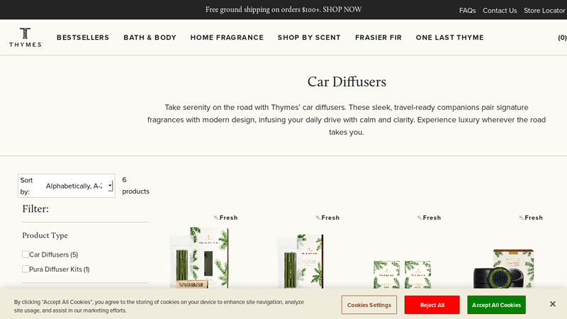 Luxury Car Diffusers for On diffuser car part