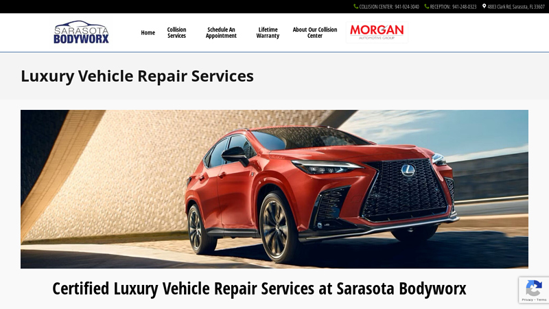 Luxury Vehicle Repair Services sarasota car parts