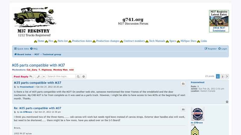 M35 parts compatible with M37 dodge m37 truck parts