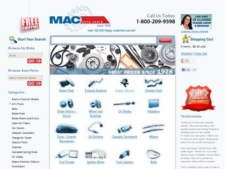 Mac Car Parts guide