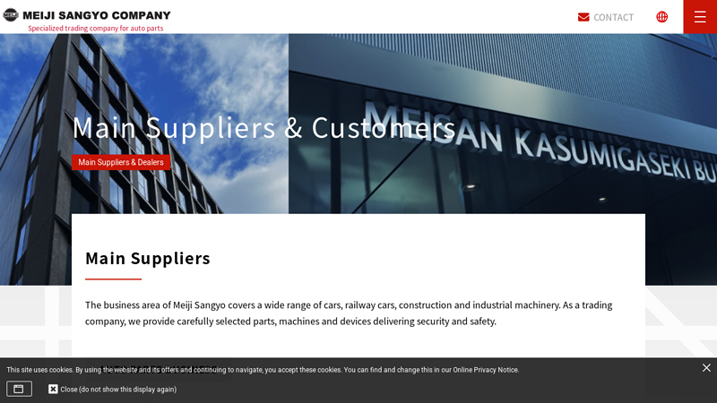 Main Suppliers & Customers|Specialized trading company for auto ... japan auto parts