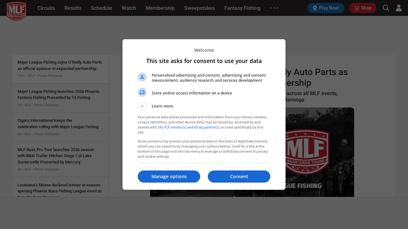 Major League Fishing signs O'Reilly Auto Parts as official sponsor in ... o'reilly auto parts vidor texas
