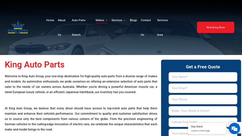 Makes kings auto parts