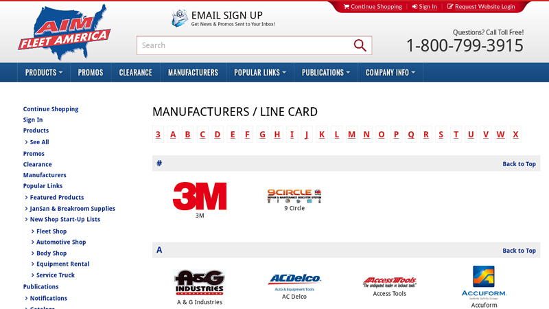 Manufacturers fexon auto parts