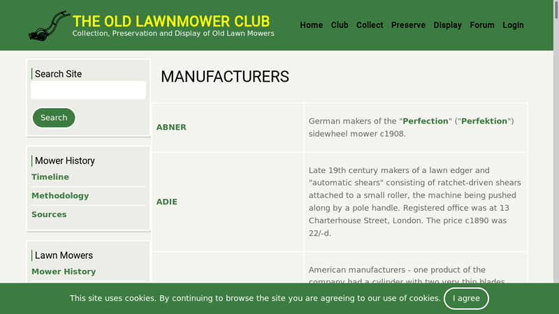 MANUFACTURERS lawn tractor parts