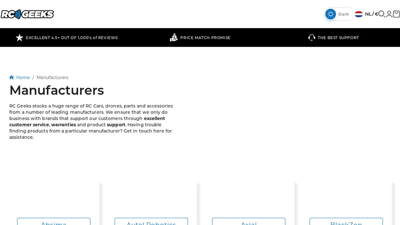 Manufacturers remote control truck parts