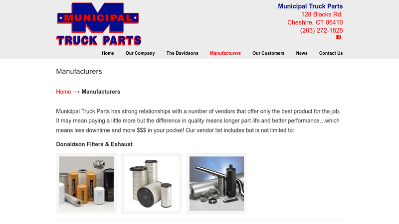 Manufacturers car parts connecticut