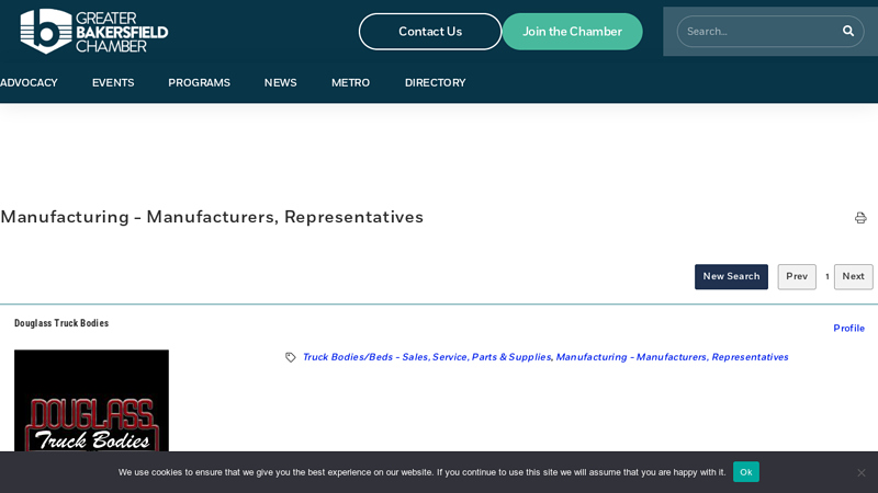 Manufacturing truck parts bakersfield