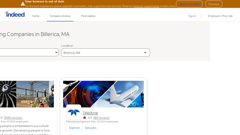 Manufacturing Companies in Billerica, MA auto parts billerica ma