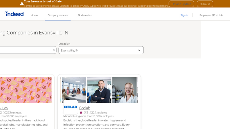 Manufacturing Companies in Evansville, IN auto parts evansville