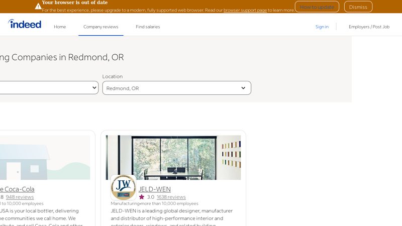 Manufacturing Companies in Redmond, OR auto parts redmond