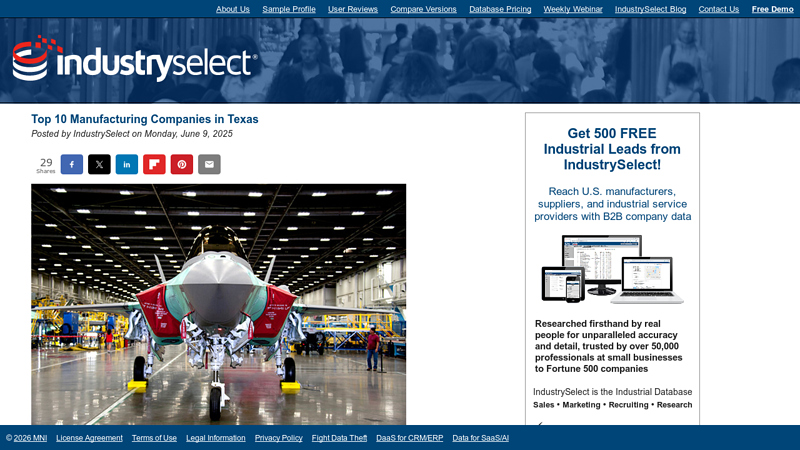 Manufacturing Companies in Texas houston auto parts houston tx