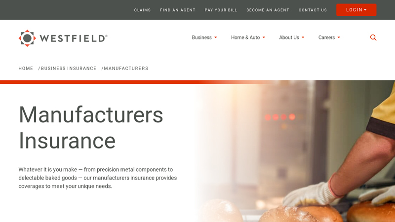 Manufacturing Insurance Tailored to Your Business westfield auto parts