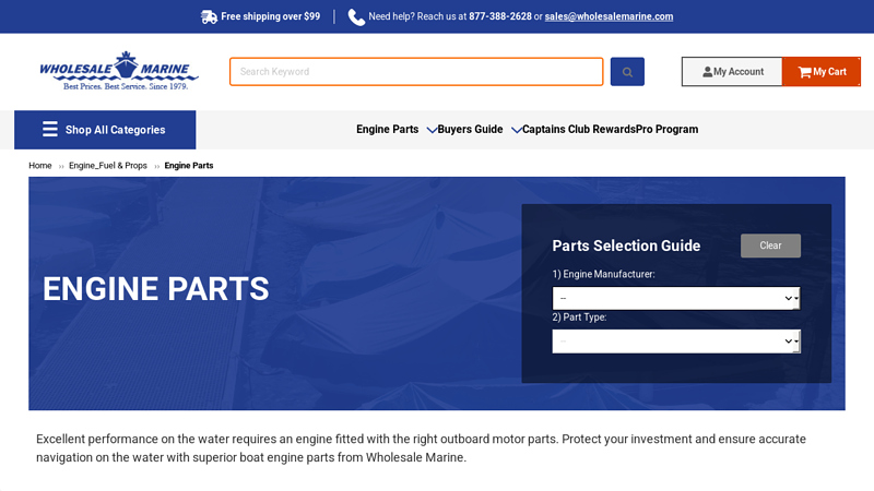 Marine Engine Parts yamaha outboard motor parts online