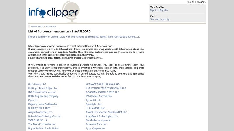 MARLBORO, United States, List of Companies marlboro auto parts